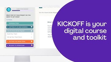 Learn Project Management Fundamentals with Kickoff - For Free!