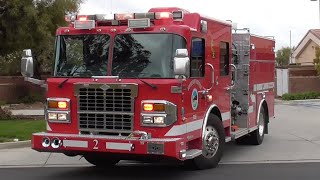 CalFire/Riverside County FD Engine 2 Responding