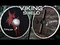 HOMEMADE Viking Shield Completely from Scrap (with FRYING PAN shield boss)