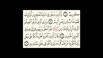 سورة سبأ ٥الى٧ #سورةالكوثر #المصحف #لايك #سورةالفاتحة #اكسبلور #الرحمن #سورةالاخلاص #ترند #تيك_توك