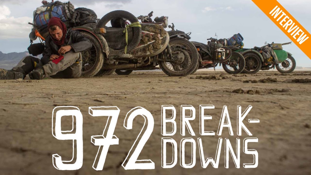 2,5 Jahre mit Motorrad um die Welt – Interview | 972 Breakdowns Kinofilm -  YouTube