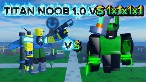 [noob experiment battlefront] TITAN Noob 1.0 and Call JEMBOM VS 1x1x1x1