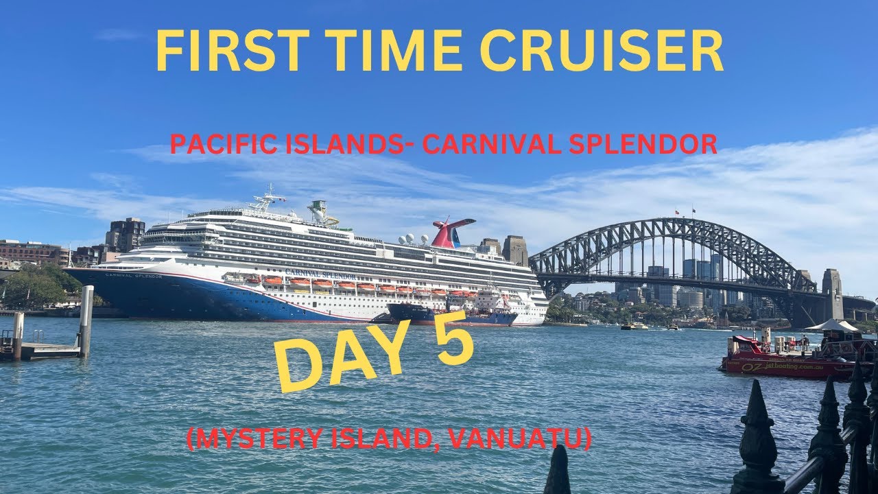 FIRST TIME CRUISER | DAY 5- MYSTERY ISLAND | PACIFIC ISLANDS | CARNIVAL SPLENDOR | CRUISE SERIES
