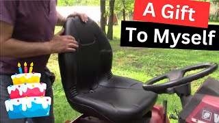 How to REPLACE &amp; UPGRADE your TRACTOR SEAT - WHEEL HORSE 520H