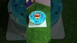 simple cake decoration ?/ sinchan cake design shortsfeed viral trending shortsvideo yt cake