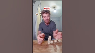 "Kunnen zoveel blokken echt in evenwicht blijven?!" #shorts #shortvideo