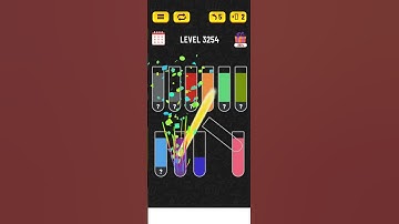 Water sort puzzle - Level 3254 #puzzle #games #watersortpuzzle #level #gaming #gameplay #watersort