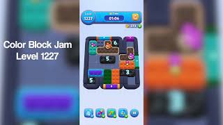 Color Block Jam - Level 1227 Walkthrough & Solution 🧩