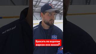 🏒 Как бросить чтобы забить? #hockeystigg #хоккейстигг #хоккей #hockey