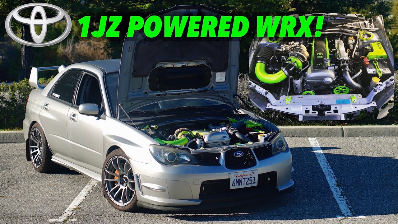 Mikes 1JZ Powered Subaru WRX (Behind the Build ep.3) - YouTube
