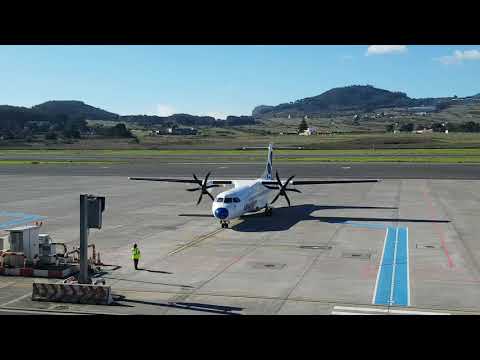 Self Pushback ATR 72-500 at TFN