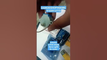 L293d arduino sg90 stepper #fact #diyelectronics #electronics #arduino #project #coding #electronics
