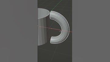 Make a Mug in 30 seconds in Blender! #shorts #blender #beginner  #tutorial
