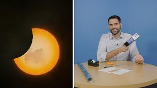 Can't snag solar eclipse glasses before 2024's event? Here's how to make your own!