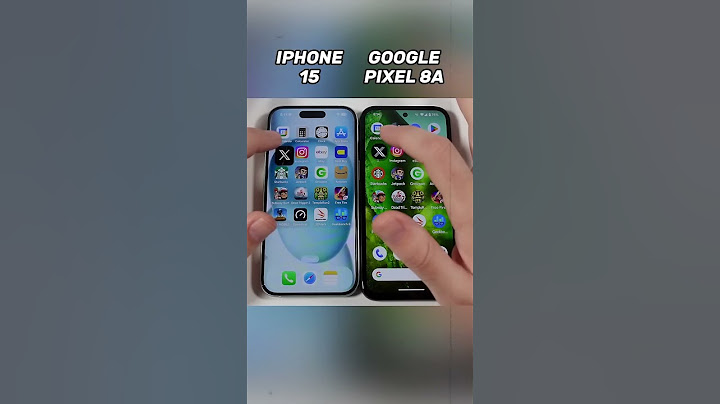 iPhone 15 vs Pixel 8a ⚡ Underdog Surprise? 📲 #shorts