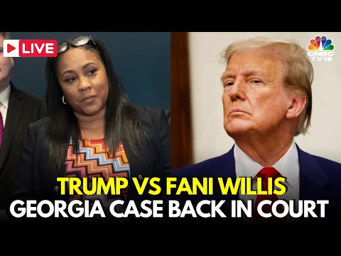 Trump Georgia Case LIVE: Judge Hears Election Interference Case Against Trump | Fani Willis | IN18L