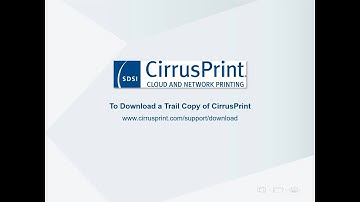 CirrusPrint®: Efficient Cloud Printing