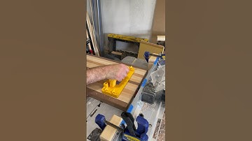 Next step on the cutting board is to add handles at the router table using a chamfer. #woodworking