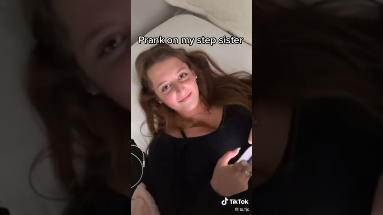 ⁣Prank on step sis gone wrong #shorts #shortsviral #STEPSIS #prank