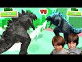 Dani y Evan juegan con GODZILLA vs GOKU vs KONG en KAIJU RUN