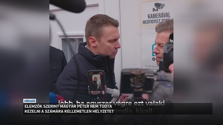 Menczer Tamás megállította Magyar Péter verbális ámokfutását