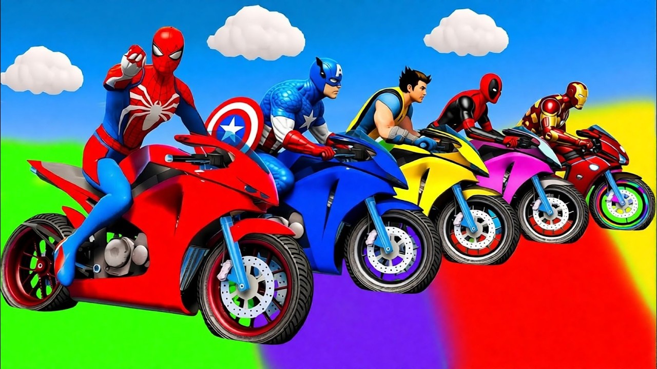 الرجل العنكبوت انقاذ باتمان Spider-Man Rescue batman vs iron man vs venom funny Game GTA 5 superhero