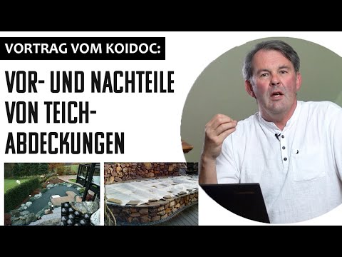 Video: Wie hält man Koi davon ab, Teichpflanzen zu fressen?