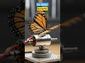 Butterfly wings using 5 volt DC Motor  #electrical #toys #projects