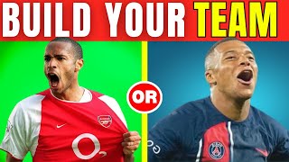 Build Your DREAM TEAM | Fun Football Would You Rather