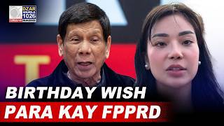 Bring Fprrd Home Birthday Wish Ni Kitty Duterte