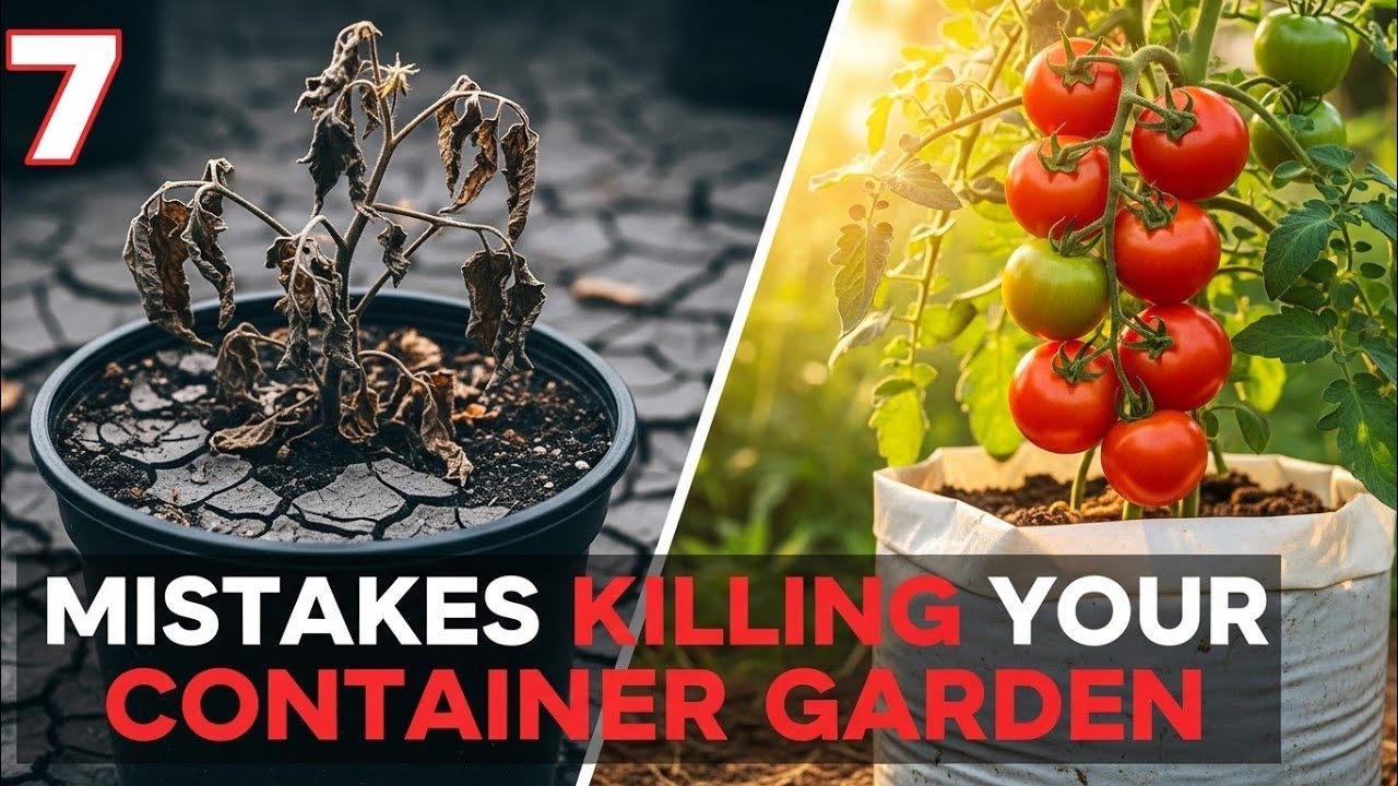 7 Container Gardening Mistakes That Are Slowly Killing Your Plants (And Nobody Is Warning You)