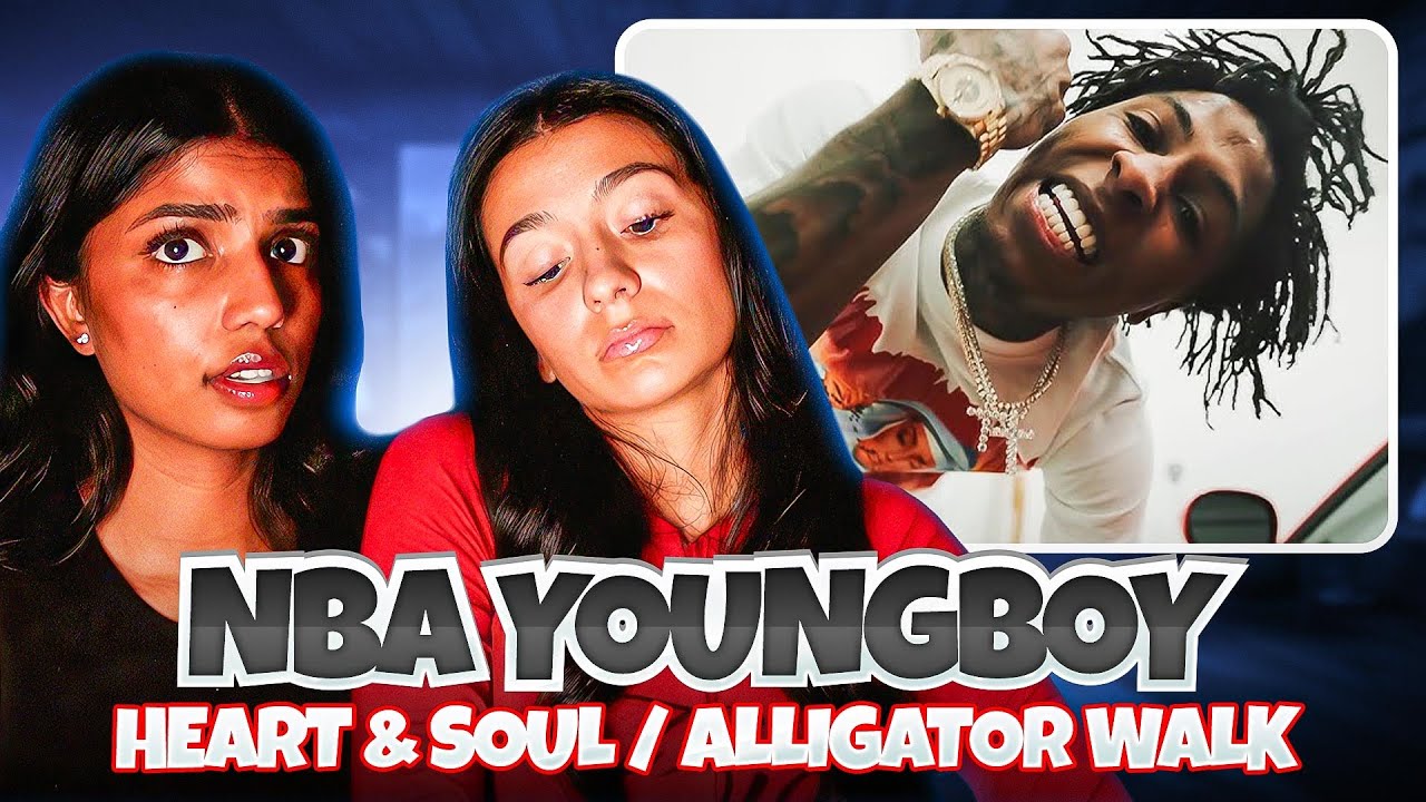 Canadian Girls React To NBA YoungBoy “HEART & SOUL / ALLIGATOR WALK” 💚 #nbayoungboy #canadiangirls