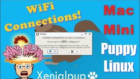 A Mac Mini Restored with Linux and WiFi!