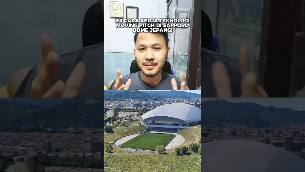 INI CARA KERJA MOVING PITCH DI SAPPORO DOME JEPANG?