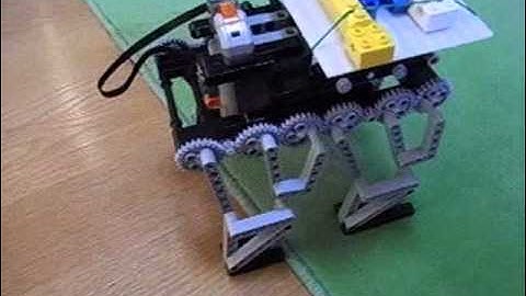 Lego Technic Variable Parallel Linkage 4 Legged Walking Robot 5