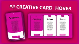 CSS Card Hover Effects 2  || Html & CSS