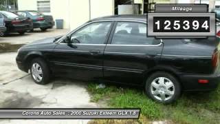 2000 Suzuki Esteem GLX 1.8 Auburndale FL 33823