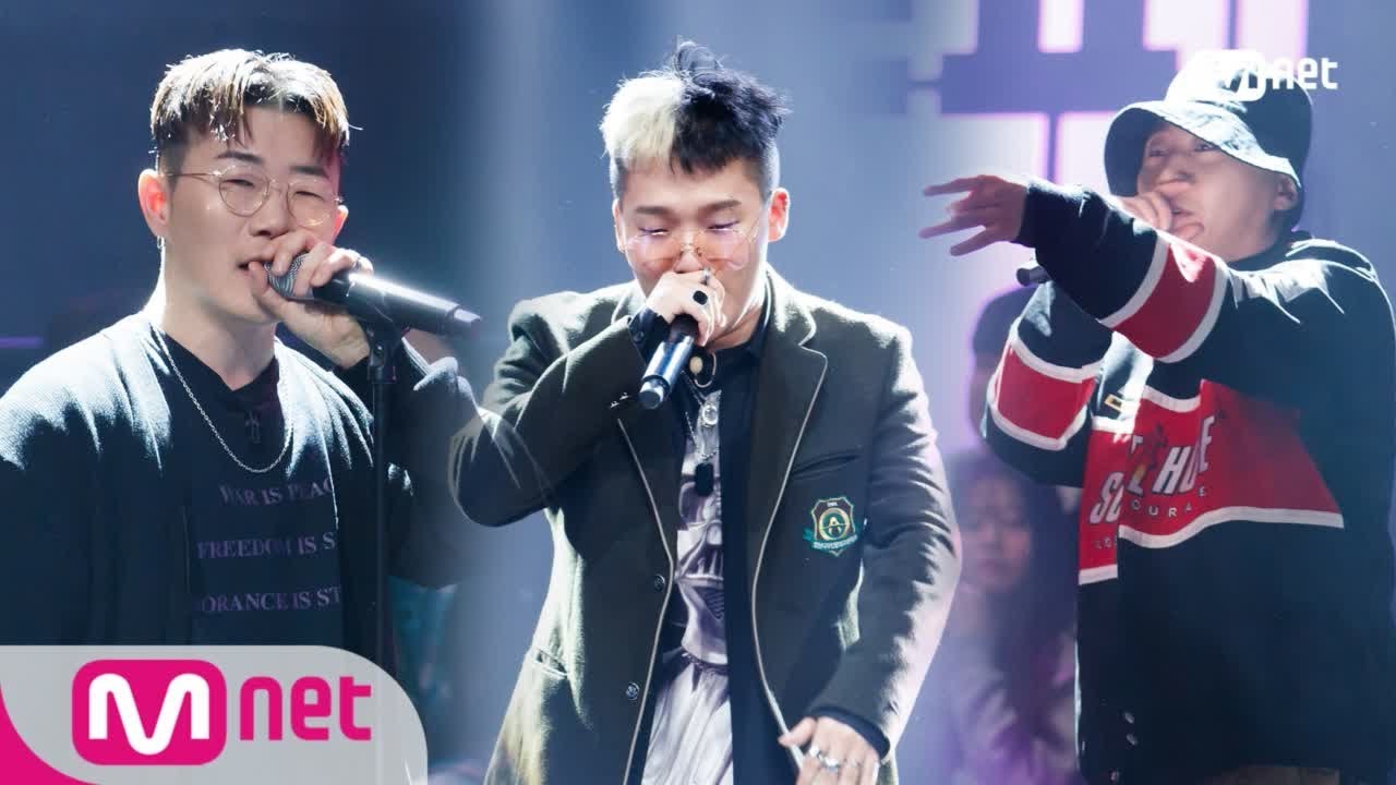 [ENG sub] schoolrapper2 [6회/단독] 오담률 - Young Waves(Feat.행주,보이비) @2차팀대항전 180330 EP.6