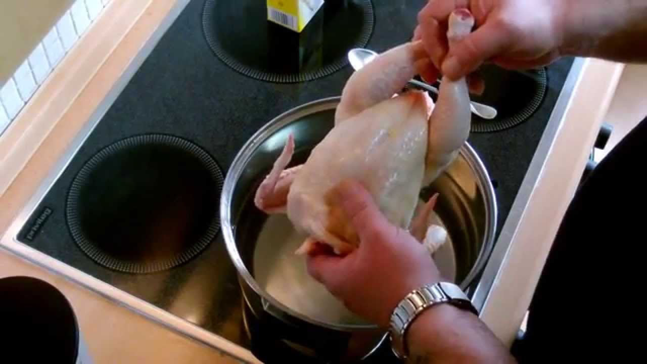 Hühnersuppe Grundrezept auch als Fond verwendbar - YouTube