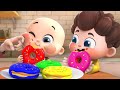 Five Little Donuts | Learn Colors &amp; Numbers | Nursery Rhymes &amp; Kids Songs | Neo&#39;s World | BabyBus