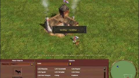 AOE3 Scenario Editor: The Basics