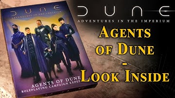 Agents of Dune - Box Set - RPG Campaign Experience Unboxing