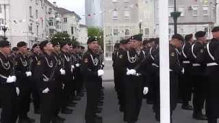 морская пехота идет на парад 2014 г