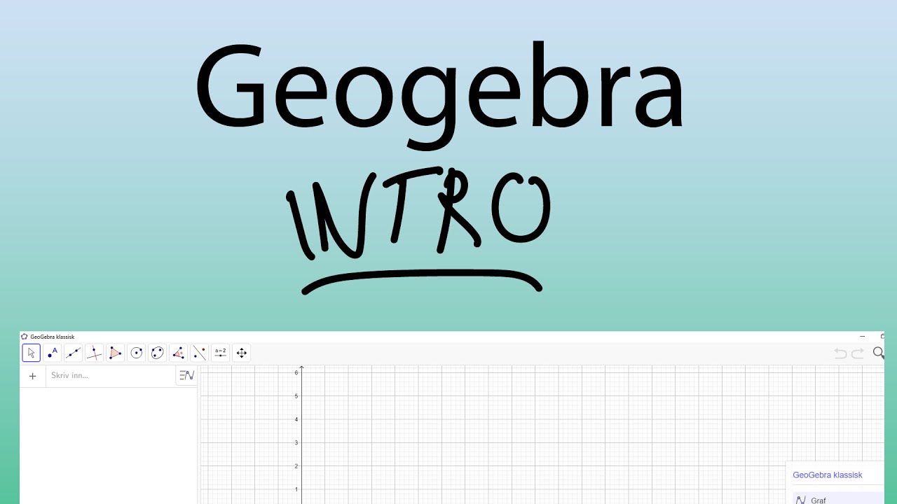 Intro til geogebra