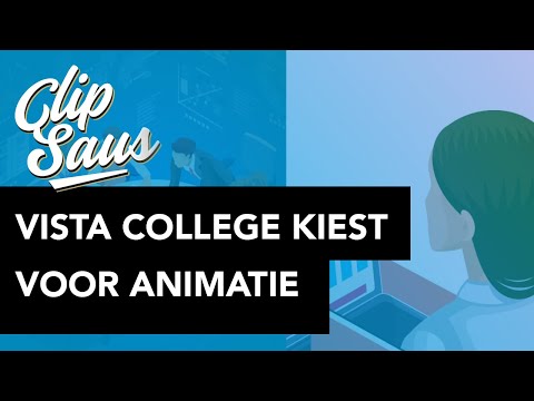 VISTA College Kiest Voor Animatie - CLIPSAUS.NL