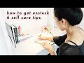 🌸 Self Care Tips When Feeling Stuck, Down, and Uninspired