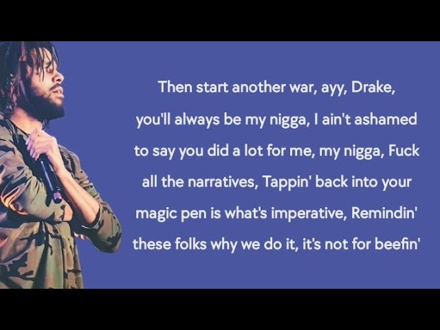 J. Cole - Port Antonio (lyrics)