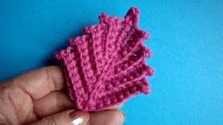 Ирландский листик Вязание крючком Урок 292 Crochet Irish leaf(ВСЁ ДЛЯ РУКОДЕЛИЯ* http://goo.gl/9lsKhV Подписаться на все новые видео-уроки по емайл: http://feedburner.google.com/fb/a/mailverify?uri=knitti..., 2013-04-09T12:45:10.000Z)