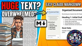 How to deal with large text on claude (Markdown files) (2026) | 3L2Gamer 
