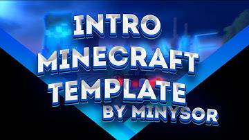 #103 Intro minecraft [Mine-Imator] template By MinySor (Bad)
